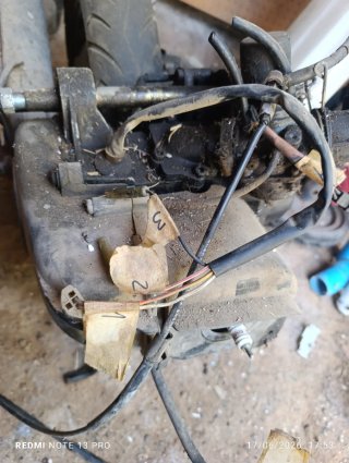Motor Yamaha axis 49cc completo