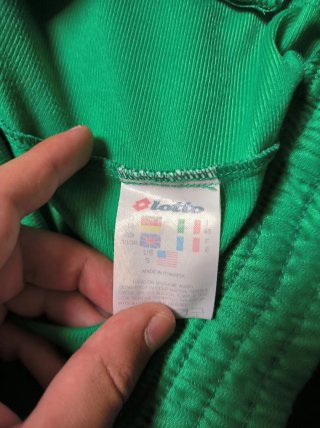 Giacca Lotto Vintage Verde Uomo S