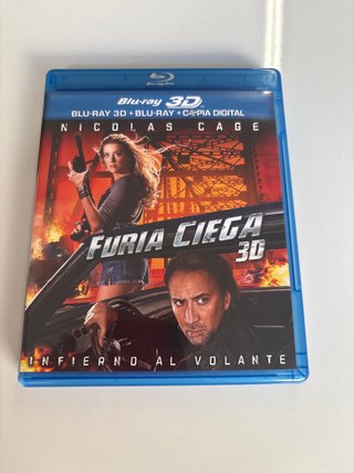 Blu-ray 3D Furia Ciega + Blu-ray + Copia Digital