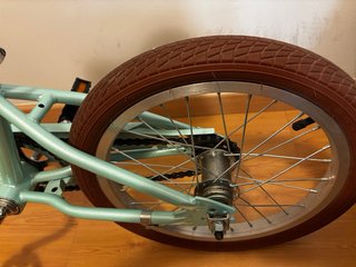Bici infantil retro mint niño/a 2-7 años