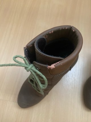 Regalo botines de tacón con cordones