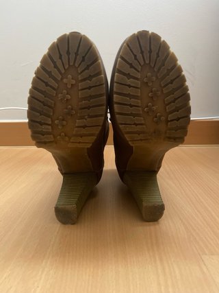 Regalo botines de tacón con cordones