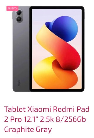 Tablet Xiaomi Redmi Pad 2 Pro 12.1 8/256Gb