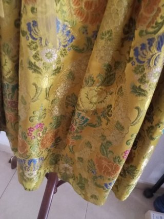 Traje de Fallera infantil Alicantina. Multicolor