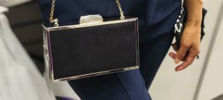 Bolso de fiesta con pedrería