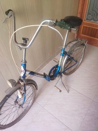 Bicicleta Antigua Torrot Azul