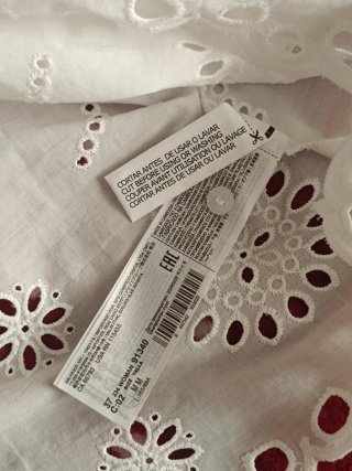 Blusa Mango Blanca Sin Estrenar Talla M