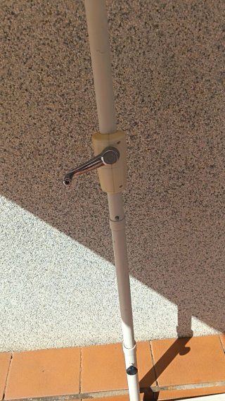 Parasol Balcón Beige