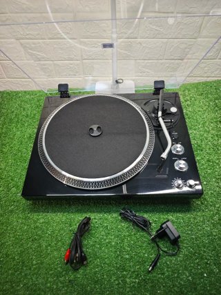 Tocadiscos Vinilo Negro Vintage Preamp