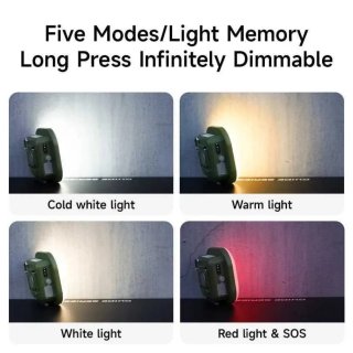Linterna LED Camping Recargable USB
