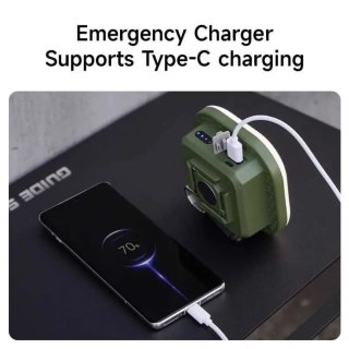 Linterna LED Camping Recargable USB