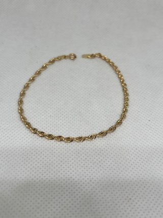 Bracciale corda oro 18kt
