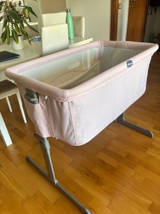 Cuna de bebé Chicco rosa