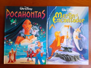 8 libros de Disney como nuevos