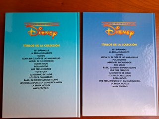 8 libros de Disney como nuevos