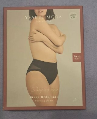 Braga reductora muber.Talla XXL. Negra