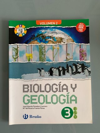 Biología y Geología 3º ESO – Volúmenes 1, 2 y 3