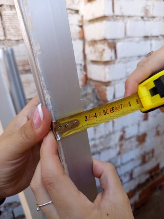 Ventana de aluminio con cristal