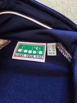Giubbotto Diadora Vintage Blu Anni '90