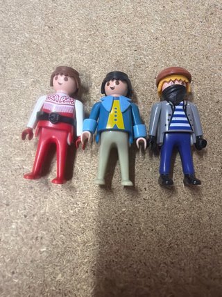 Playmobil figuras (3 unidades)