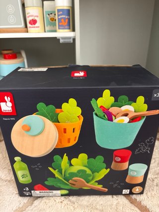 Cocinita de madera Sklum Con complementos