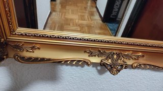 Espejo Grande Vintage Dorado