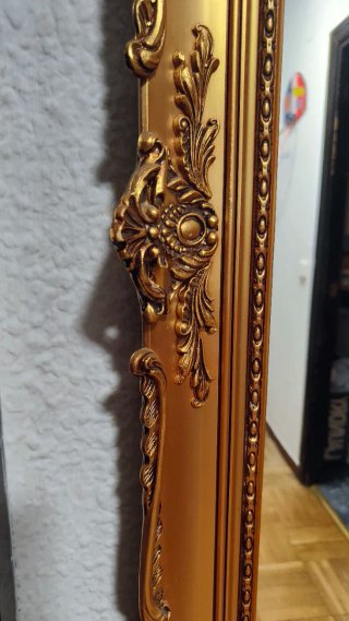 Espejo Grande Vintage Dorado