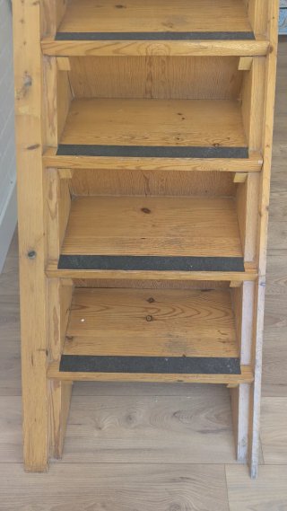 Últimas 2 SEMANAS! Escalera de madera