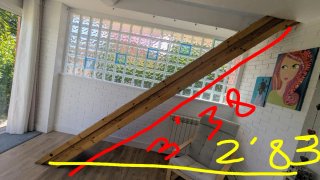 Últimas 2 SEMANAS! Escalera de madera