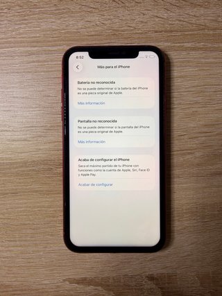 iPhone 11 128 GB Rojo