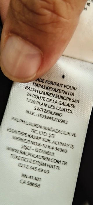 Chaqueta Impermeable Polo Ralph Lauren Azul
