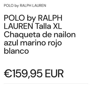 Chaqueta Impermeable Polo Ralph Lauren Azul