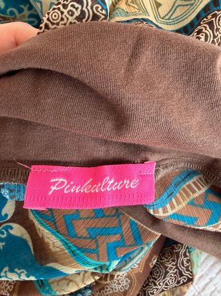 Falda Pantalón Estampada Talla M