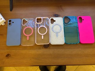 iPhone 16 Plus 256 GB Rosa + 6 Cover