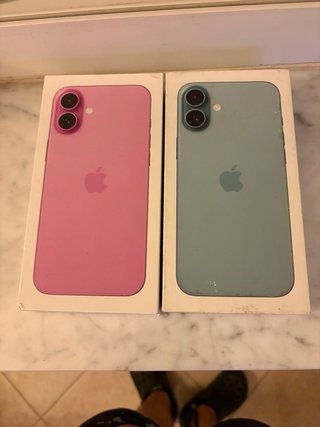iPhone 16 Plus 256 GB Rosa + 6 Cover