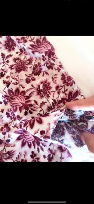 Blusa flores Massimo Dutti