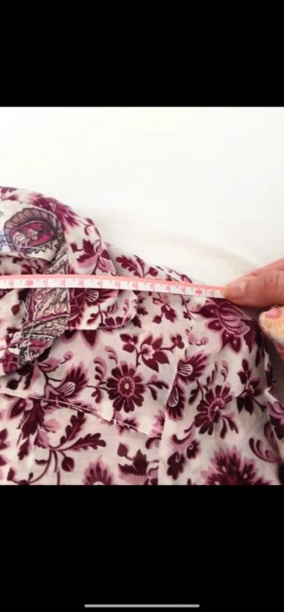 Blusa flores Massimo Dutti