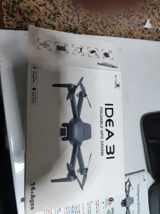 Dron LE-IDEA 31 Negro/Rojo