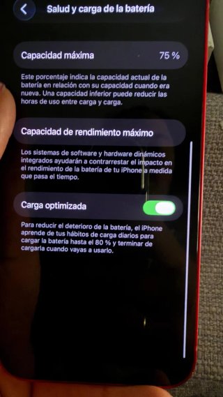 iPhone 13 mini rosso 256GB