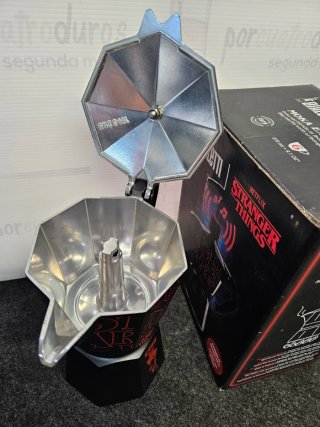 Cafetera Italiana Bialetti Stranger Things Nueva