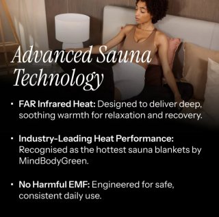 Manta Sauna Infrarrojos Bon Charge