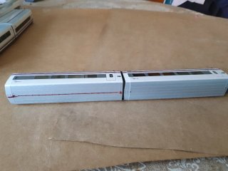 2 Vagones Talgo Renfe AVE Turista y Club