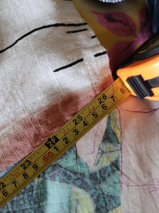 Pantalón lino pata ancha Talla S