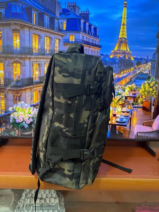 Mochila Táctica Militar 40L Camuflaje Nueva