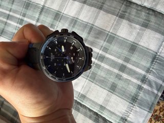 Reloj Tissot Negro y Azul modelo cycling