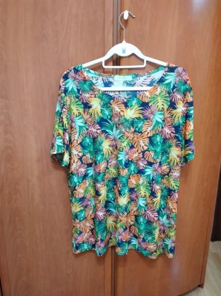 Camiseta de manga corta talla XL