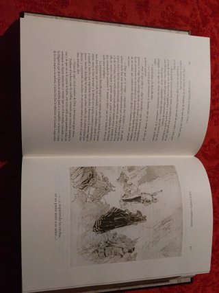 Tomo de dos libros Don Quijote de la Mancha