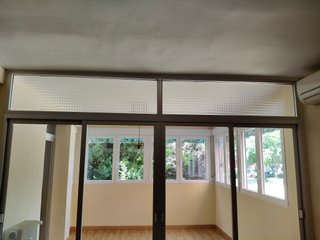 Puertas correderas acristaladas