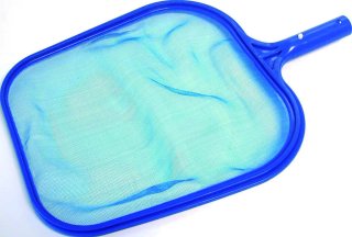 Recogehojas Piscina Plano Clip Azul