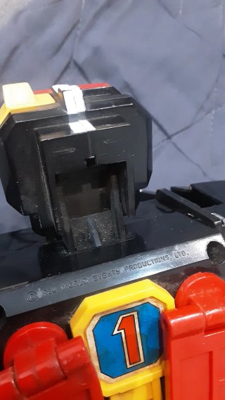 Figura Voltron Black Lion 1984